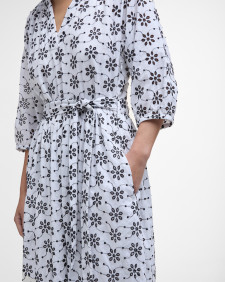 Kleid Erin Broderie Midi 