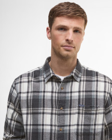 Camicia Chopford a maniche lunghe dalla vestibilità comoda Charcoal