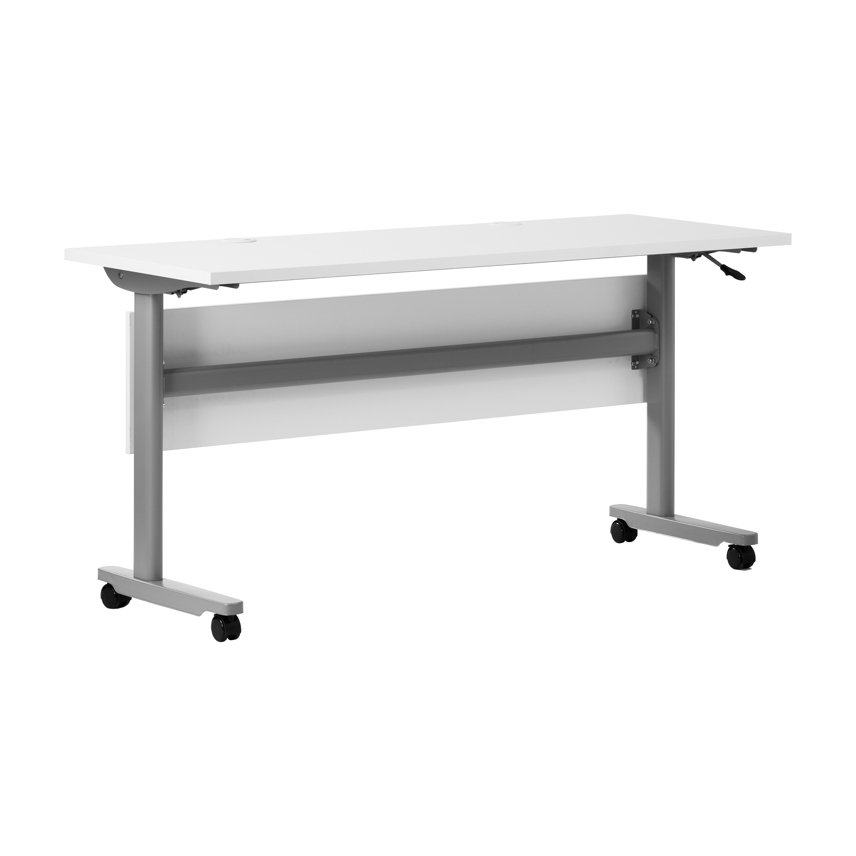 Palmer Commercial Grade 60" x 24" Heavy-Duty Nesting Flip Training Table with...