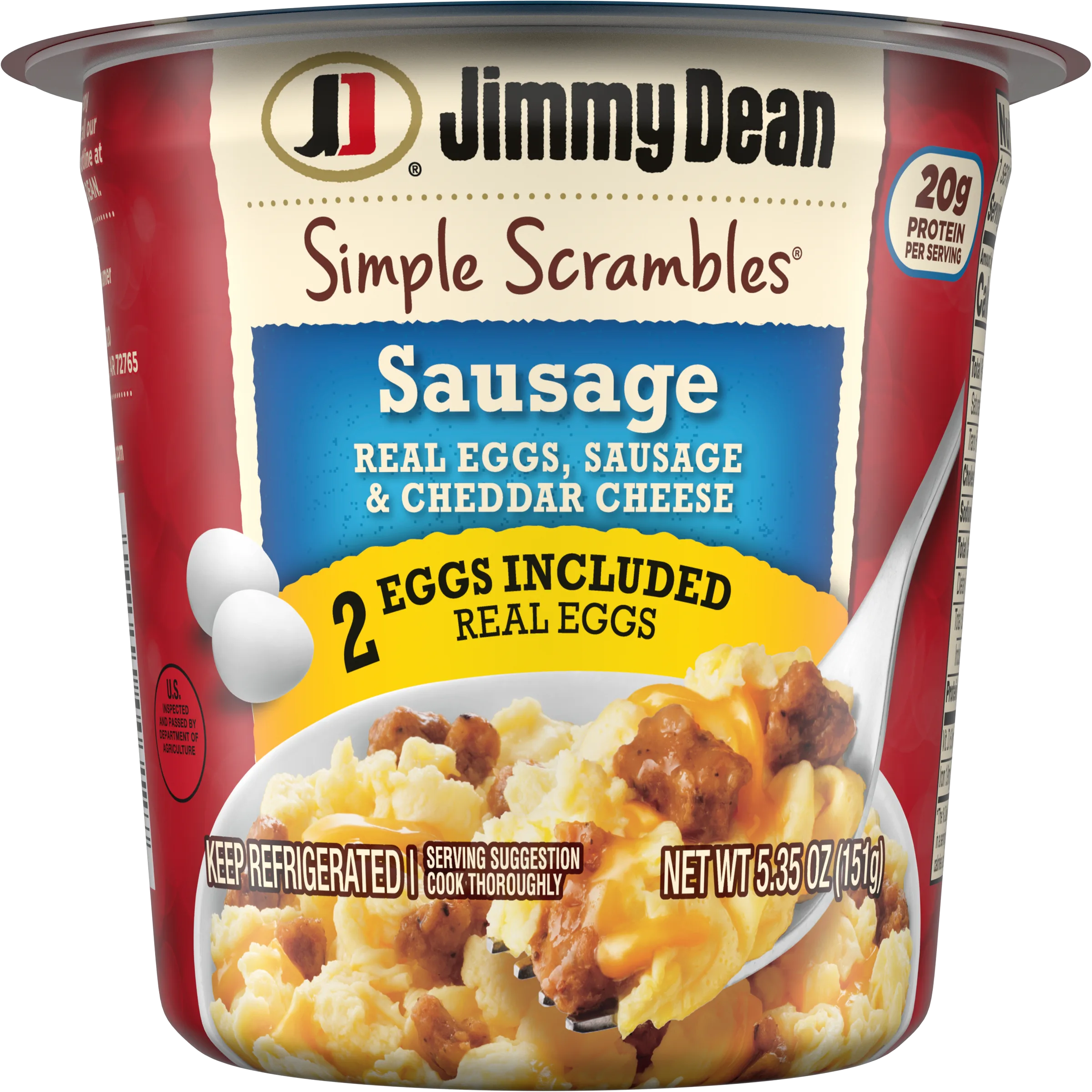 Simple Scrambles Sausage