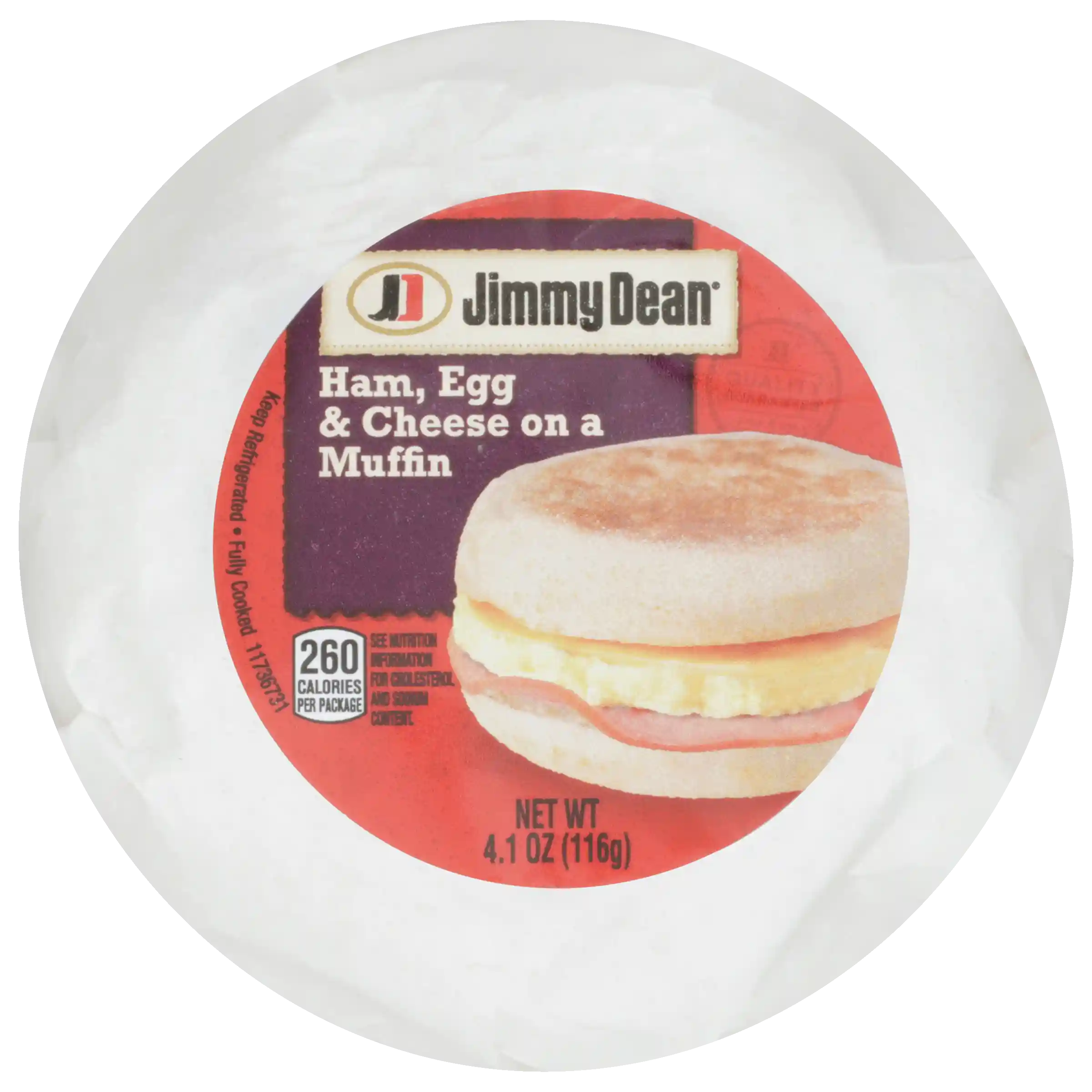 Jimmy Dean® Ham, Egg & Cheese Muffin_image_3
