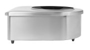 208- to 240-volt countertop induction wok range with 14-inch wok pan