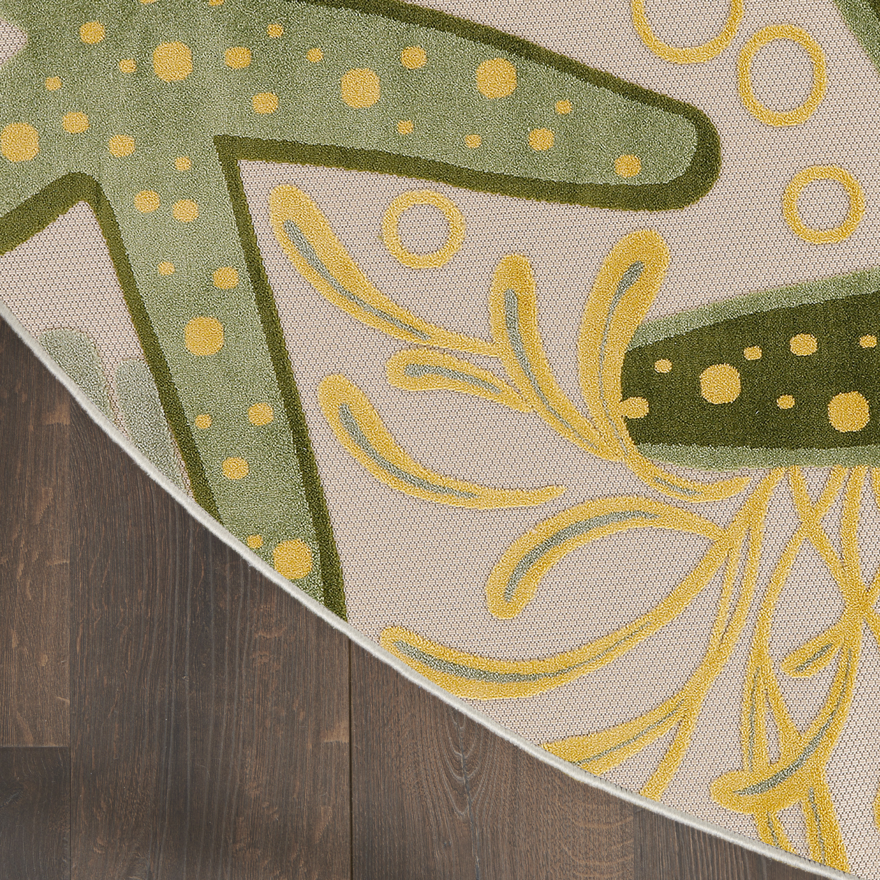 63.00" x 63.00" x .25" Aloha Turkey N686