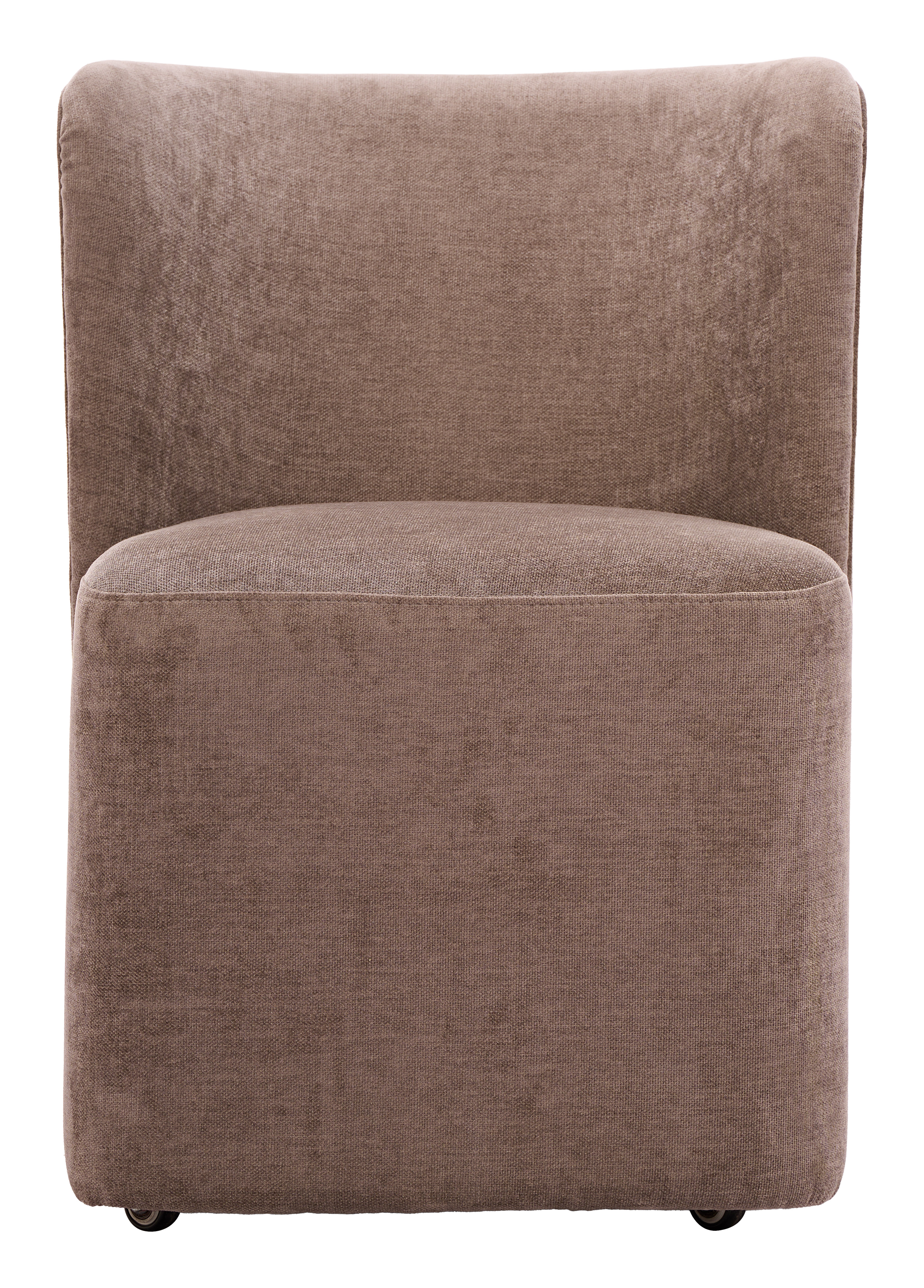 Bambun Dining Chair with Wheels Taupe product image