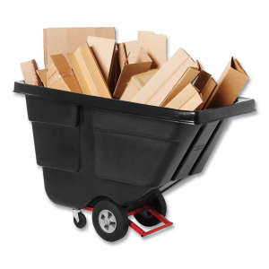 Rubbermaid Commercial, Utility Duty, Tilt Truck, 13.5 cu ft, Black