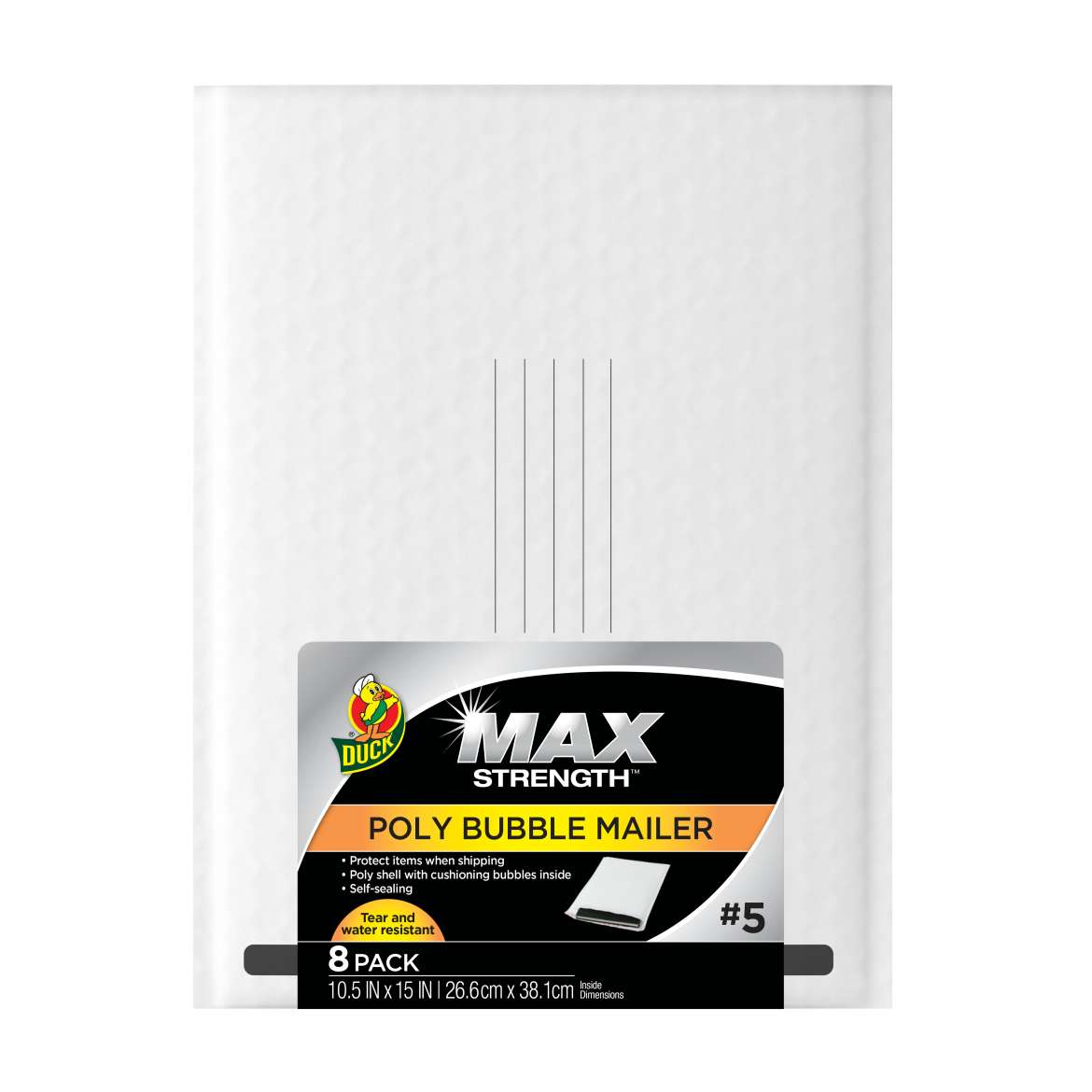 Duck Max® Brand Poly Bubble Mailers Image