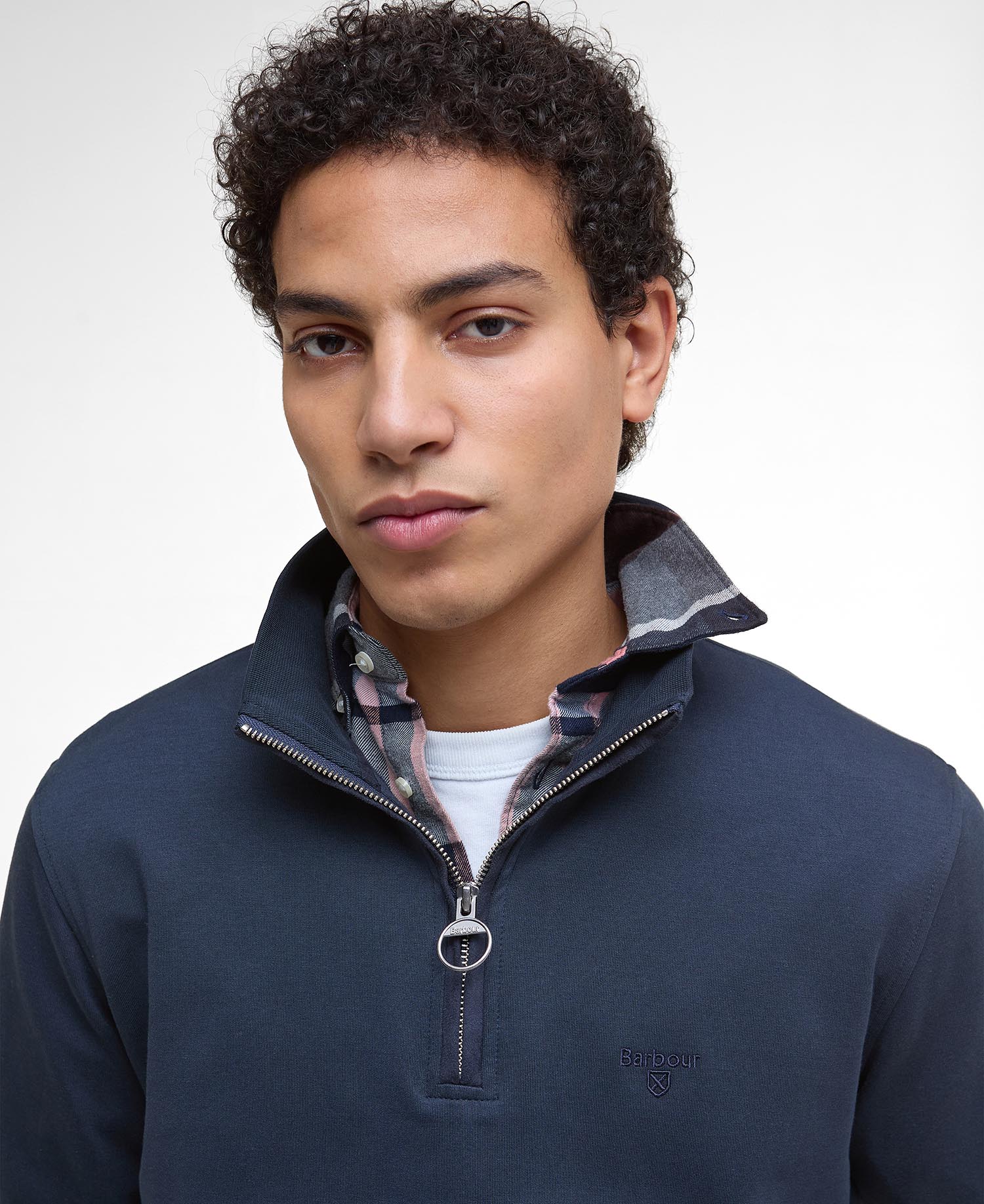Lambeth Interlock Half-Zip Sweatshirt image number 3