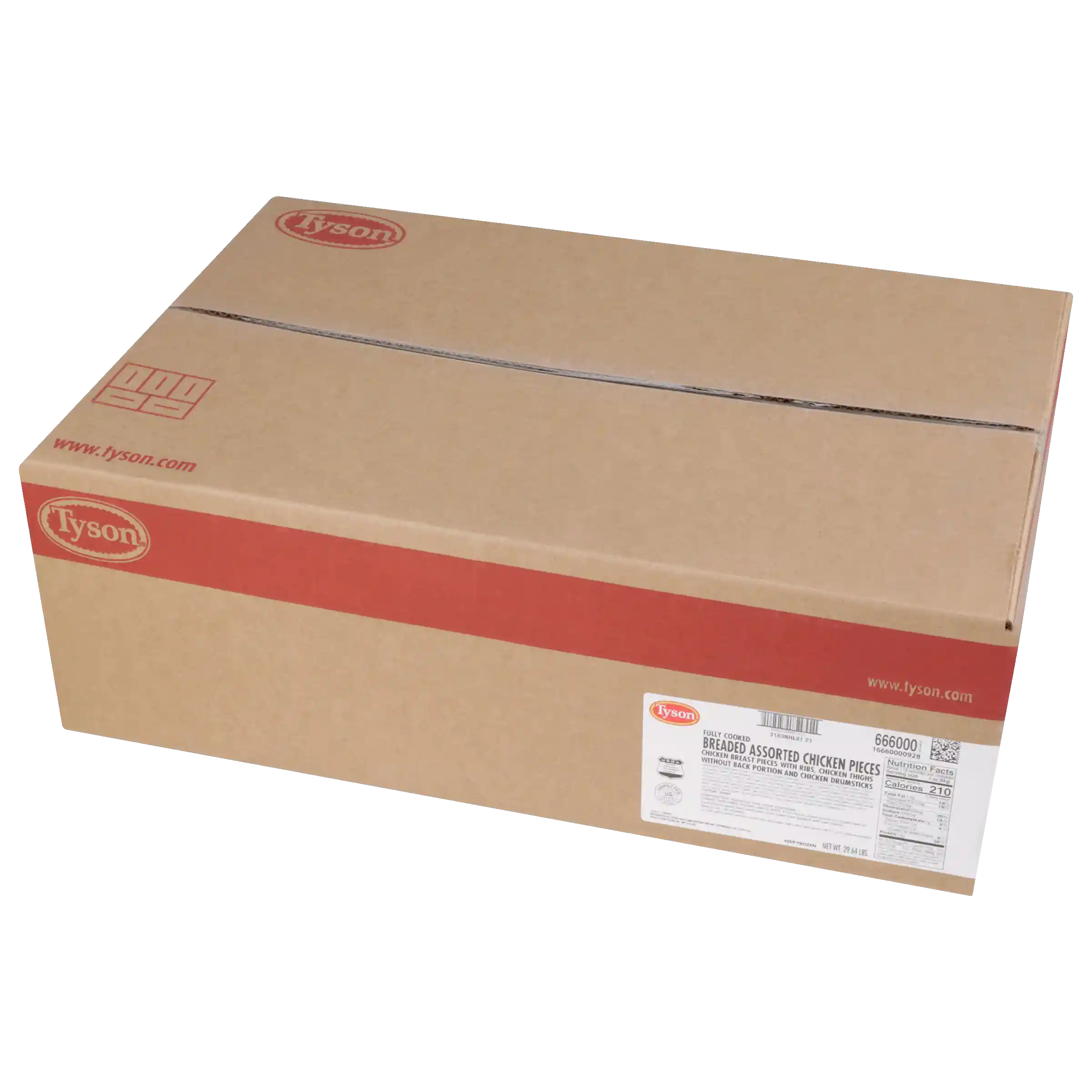 Tyson® Fully Cooked Breaded Assorted Chicken Pieces _image_5