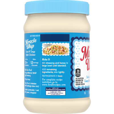 KRAFT MIRACLE WHIP Dressing Light 15 fl oz Jar