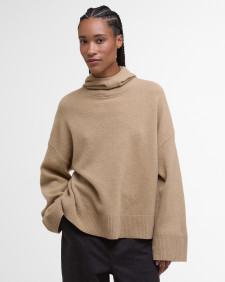 Evette Oversized Knitted Hoodie 