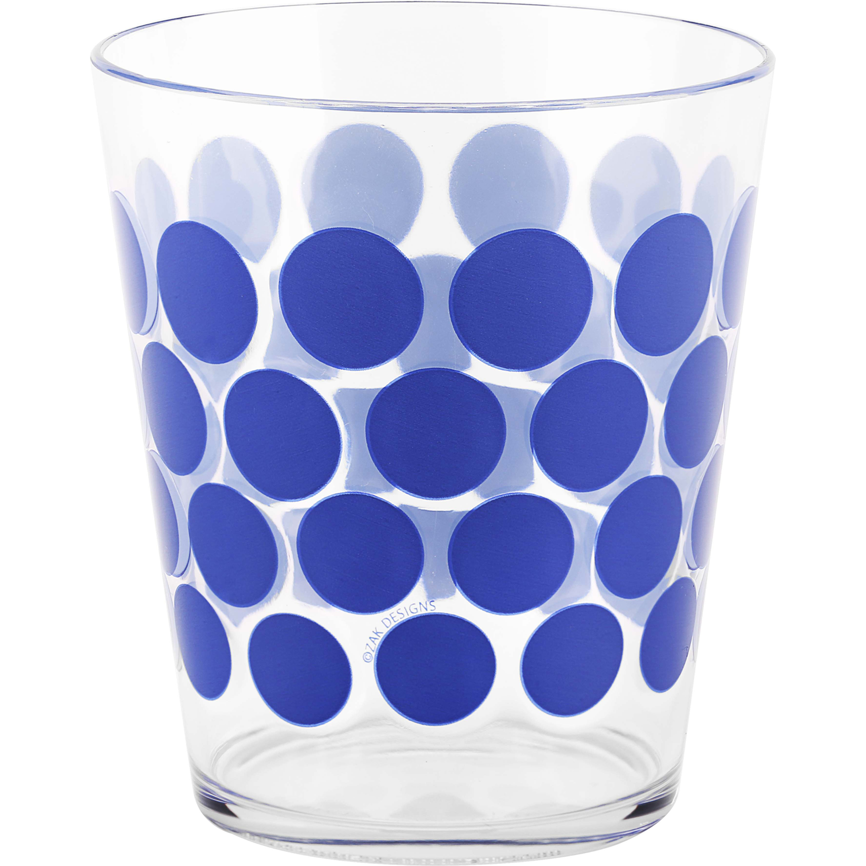 Dot Dot 15 ounce Old-Fashion Glass, Blue, 6-piece set slideshow image 5 Dot Dot 15 ounce Old-Fashion Glass, Blue, 6-piece set slideshow image 5