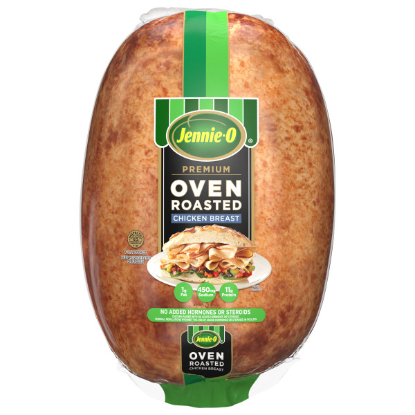 JENNIE-O(r) Oven Roasted Chicken Breast, 2pc . C1N1 - Front No Plunge In Package (Hi Res)