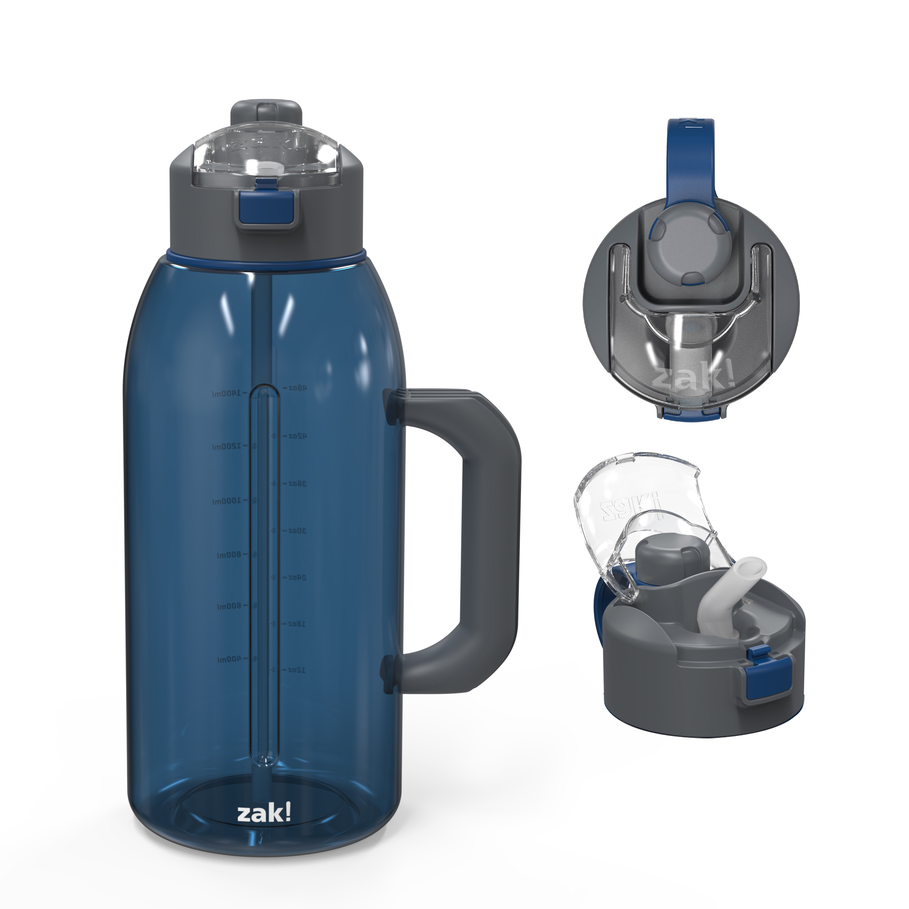 Genesis 64 ounce Water Bottle, Indigo slideshow image 1 Genesis 64 ounce Water Bottle, Indigo slideshow image 1