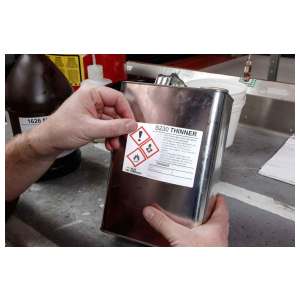 Brady J50C-8000-2595 Inkjet-Receptive Labels, B2595