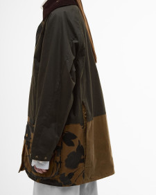 Barbour x ERDEM Wachsjacke Beauflower 