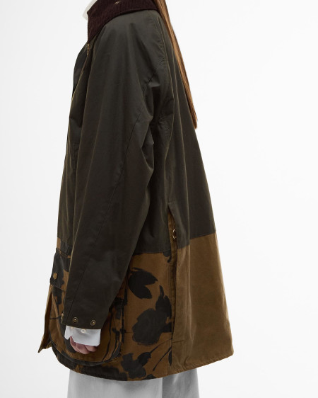 Barbour x ERDEM Wachsjacke Beauflower