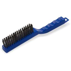 Carlisle, Sparta®, 5.50in, Scratch Brush, Steel Bristles, Blue