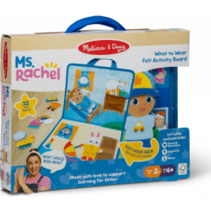 Ms. Rachel&trade; What to Wear Felt Activity Board