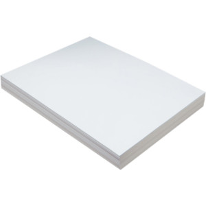 Heavyweight Tagboard, White, 9" x 12", 100 Sheets