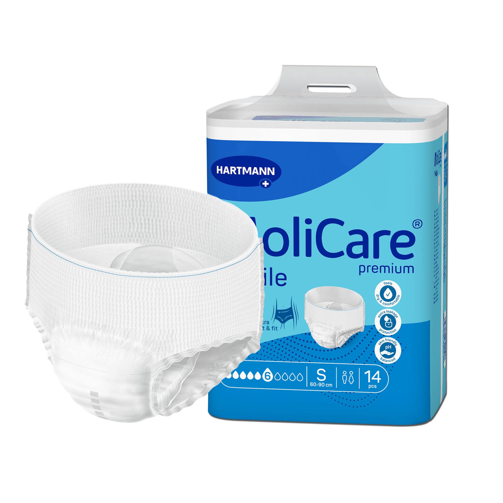 Hartmann UNDERWEAR, PROTECTIVE MOLICAREPREM SM 24-36" (14/BG 6BG/CS)