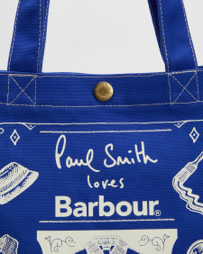 Paul Smith loves Barbour Best in Show Tote Bag Blue