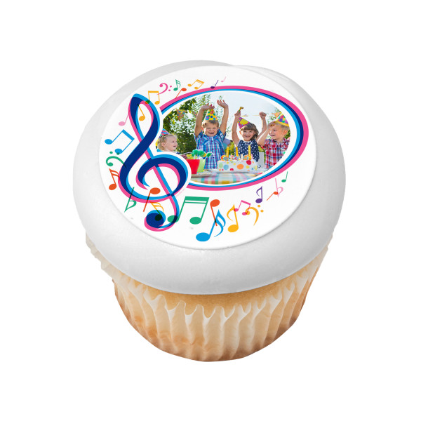 Music PhotoCake® Edible Image® Frame