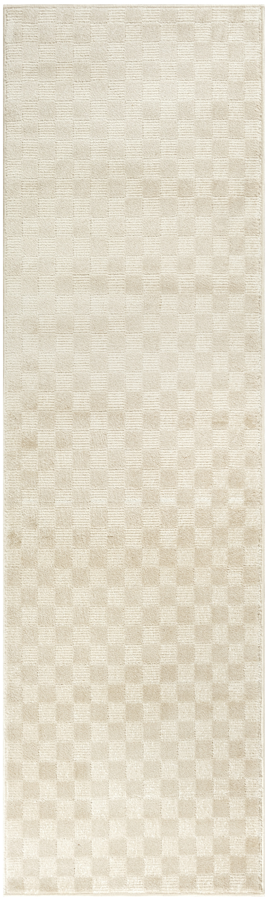 Nourison Serenity Home 2'2" x 7'6 Beige Modern Indoor Rug