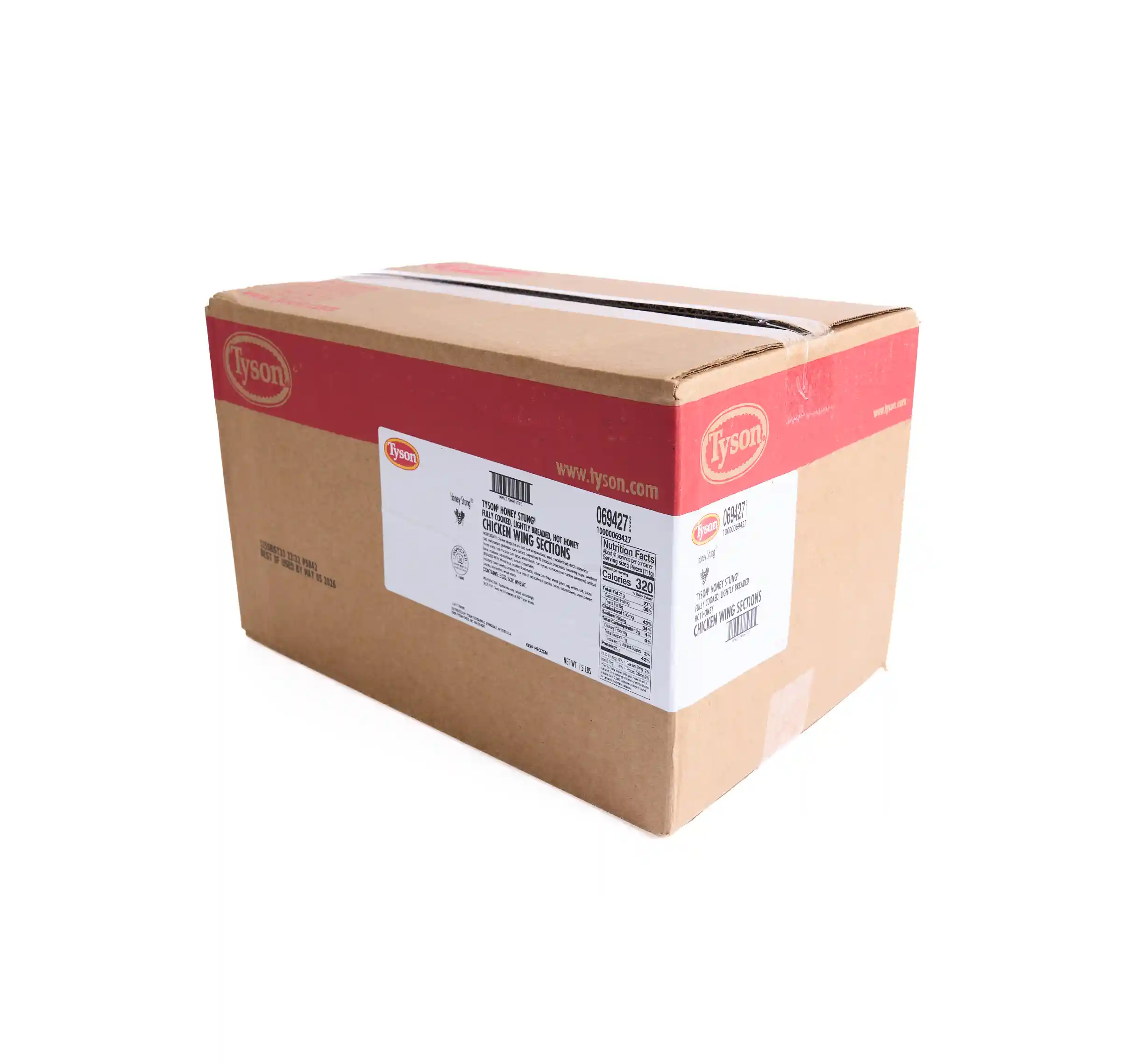 Tyson® Honey Stung® Fully Cooked Lightly Breaded Hot Honey Chicken Wing Sections_image_5