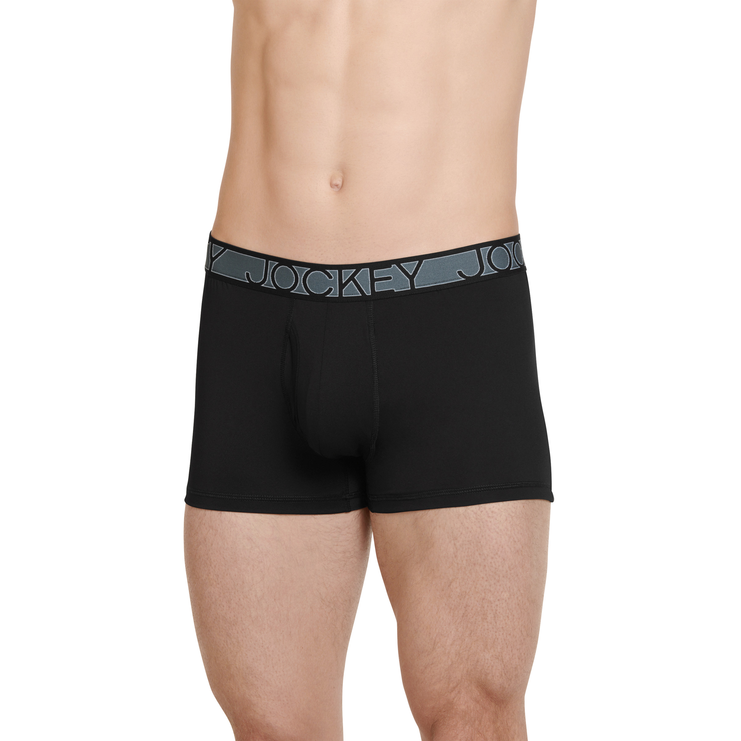 Jockey Men's Active Microfiber 2.5" Trunk - 3 Pack
