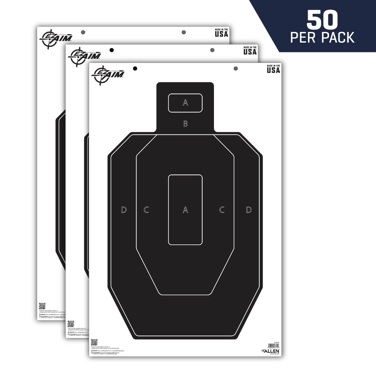EZ Aim IPSC Silhouette Target