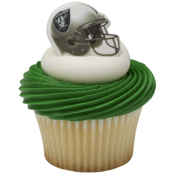 NFL Team Helmet Cupcake Rings