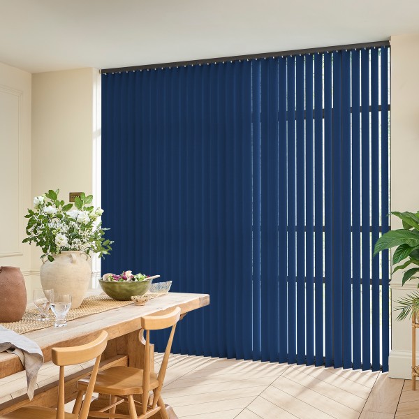 Warren FR Blue Vertical blind