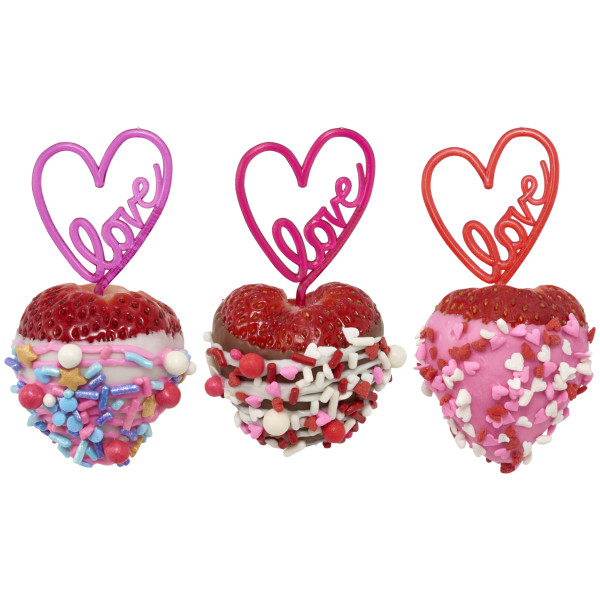 Neon Heart Assortment DecoPics®