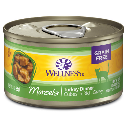 Wellness Complete Health Morsels Cubed Turkey Entree Front packaging