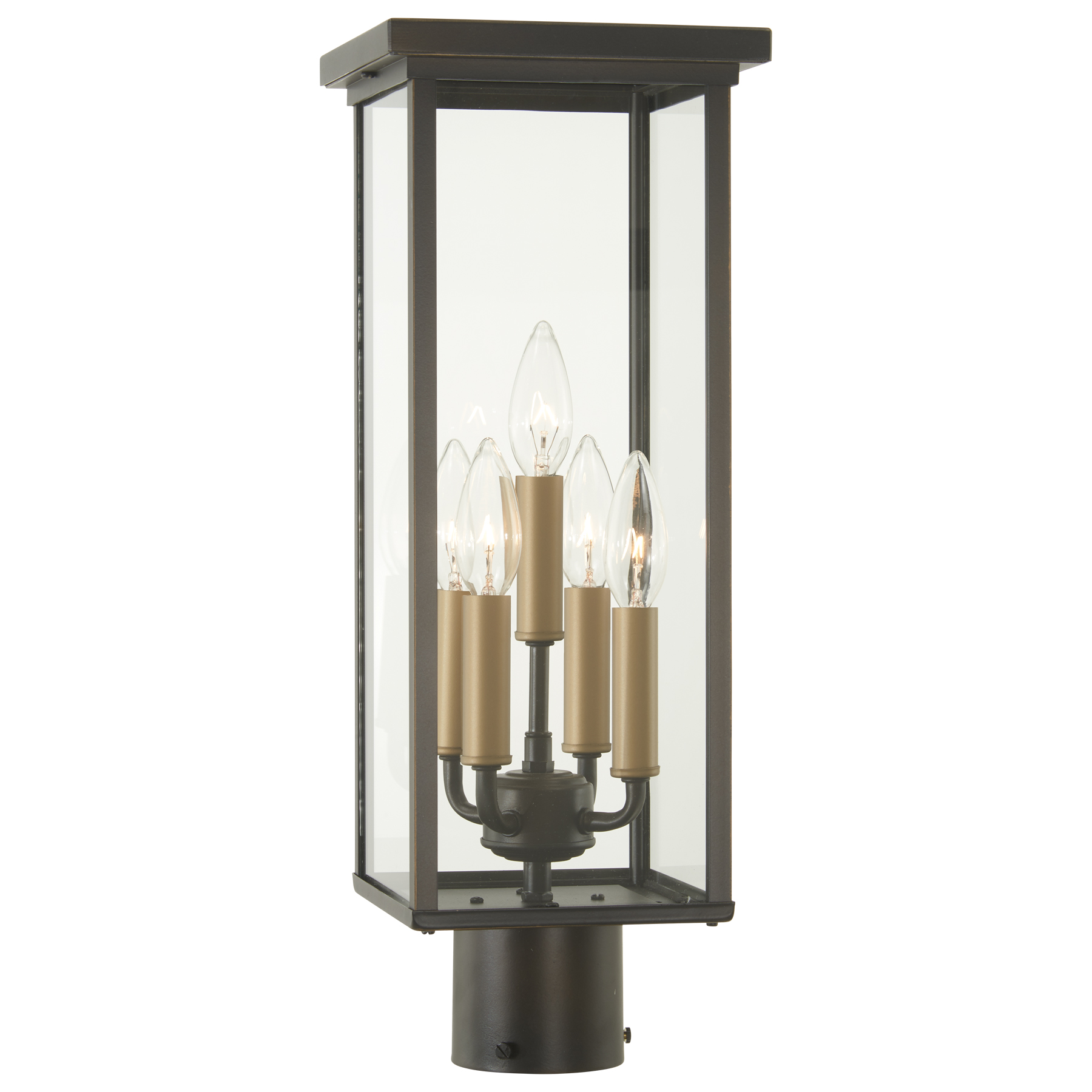Casway - 1 Light - 19.5" Post Mount