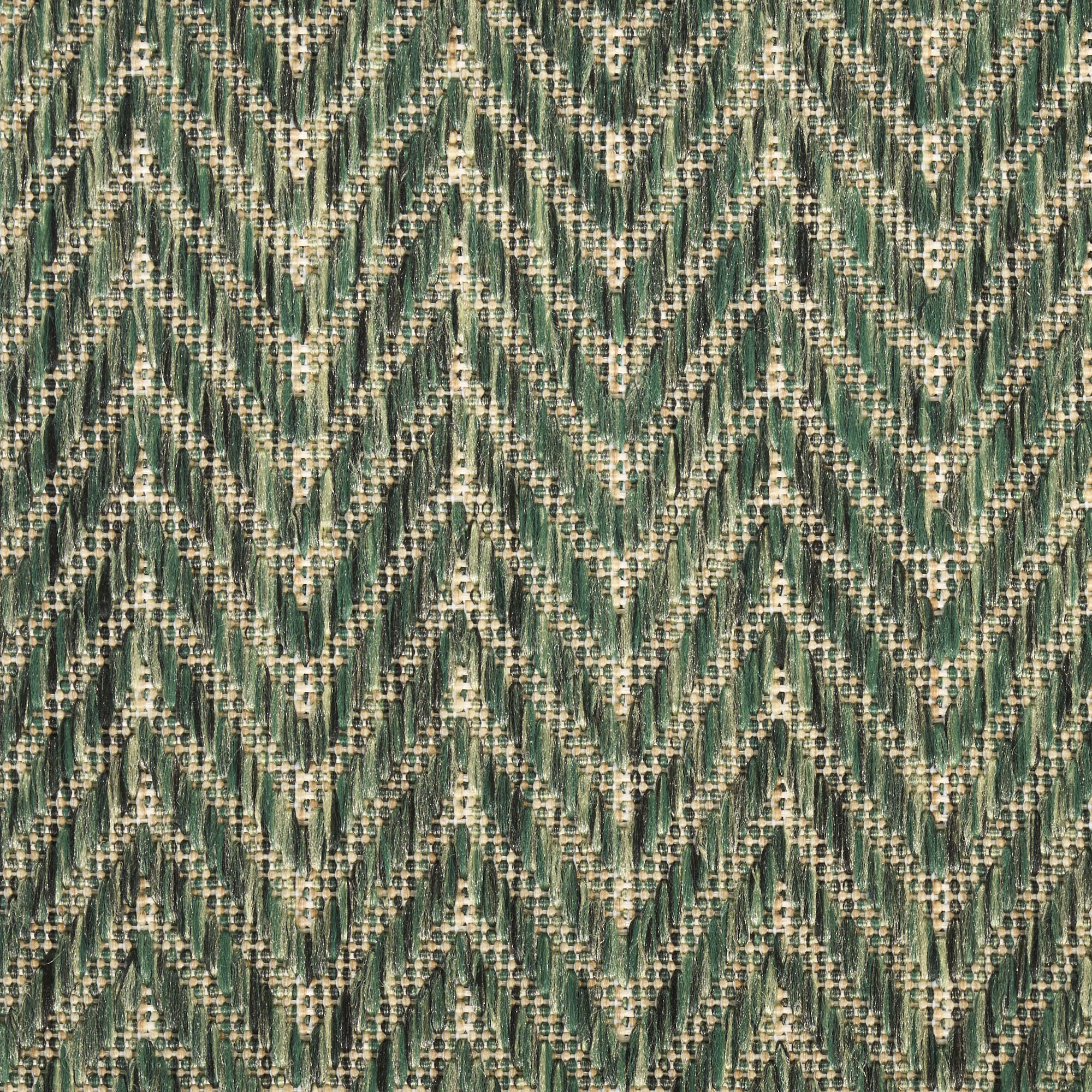 Nourison Horizon Indoor/Outdoor 3' x 5' Green Modern Rug