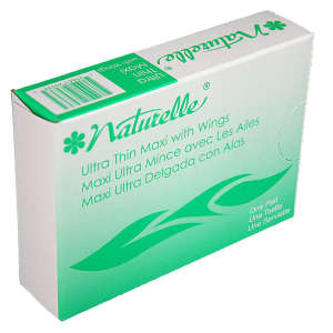Impact, Naturelle® Maxi Pad Ultra-Thin with Wings