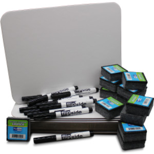 Magnetic Dry Erase Board Class Pack, 9" x 12", Set of 12