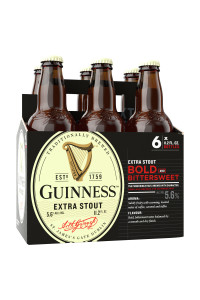 Guinness Extra Stout | 6pk Bottles