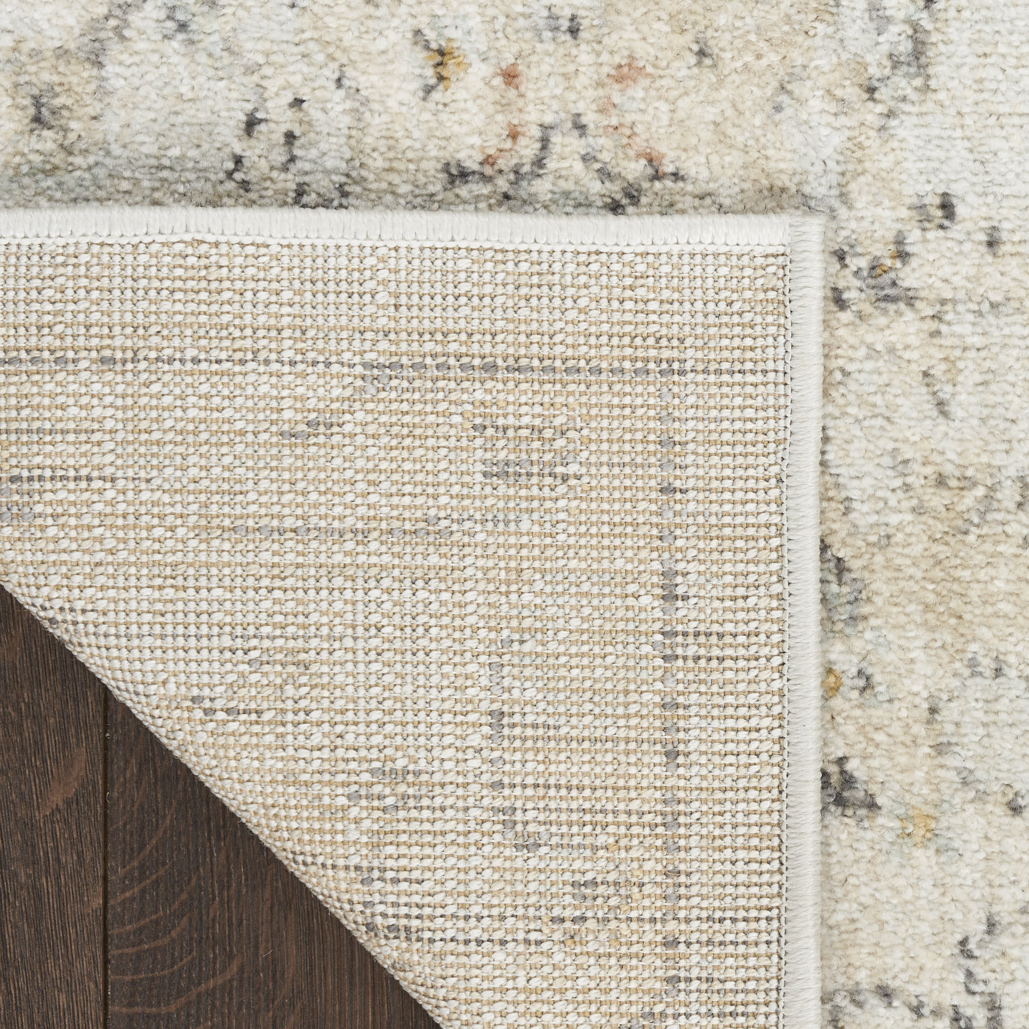 Nourison Oushak Home 2' x 4' Grey Vintage Indoor Rug