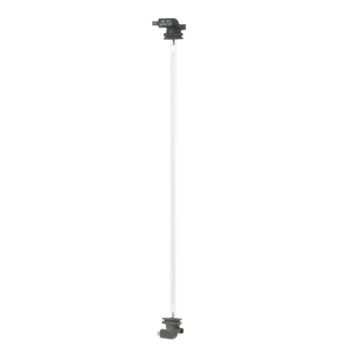 Glass tube, freezer defrost heater