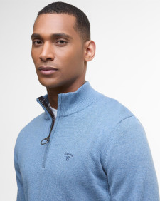 Cotton Half-Zip Jumper 