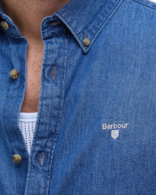 Hemd Denim Crest Long-Sleeved Tailored 