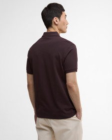 Essential Polo Shirt Java Red