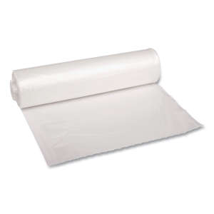 Boardwalk,  LLDPE Liner, 33 gal Capacity, 33 in Wide, 39 in High, 1.4 Mils Thick, Clear