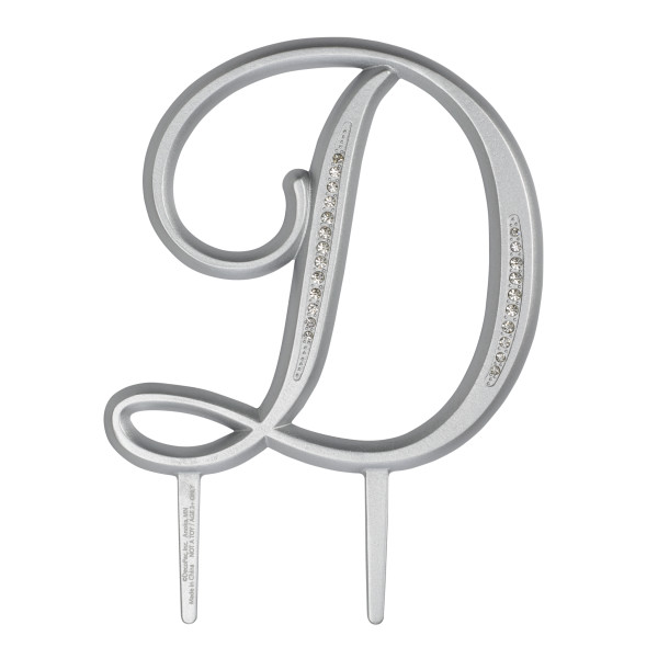 4.5" D Diamond Letter Monogram