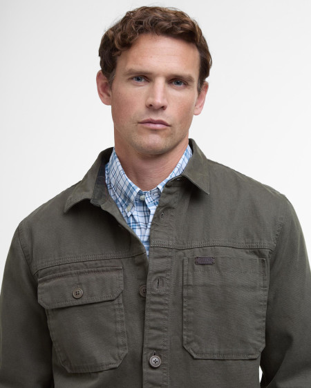 Overshirt in tela Lingfield