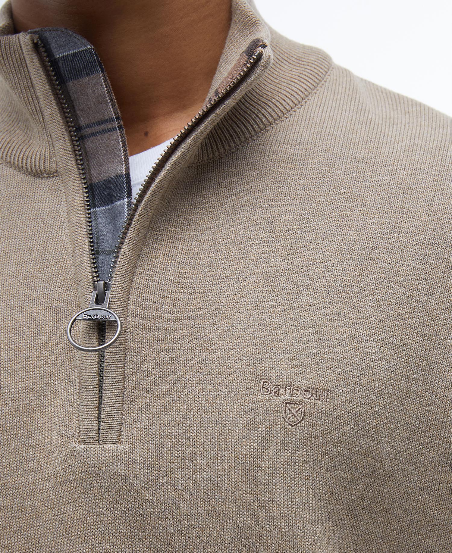Cotton Half-Zip Jumper image number 4
