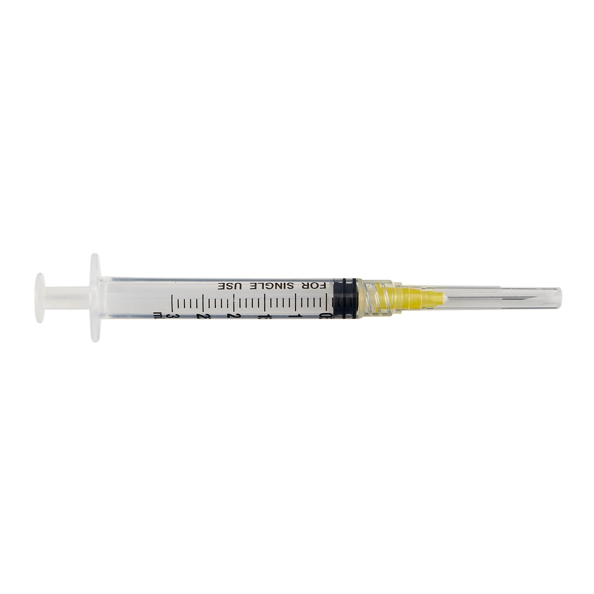 McKesson 3 mL Syringe with Needle, 20 Gauge, 1 Inch Needle Length