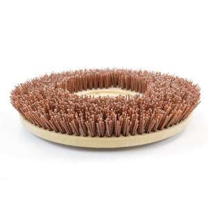 Malish, 15" Mal-Grit Xtra™ Stripping Brush w L800, 0.07" Nylon, Orange